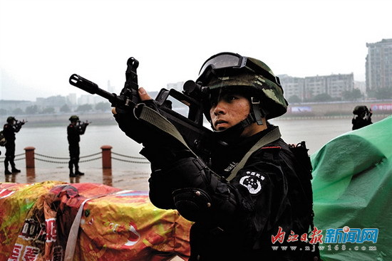 “滑水賽”安保力量