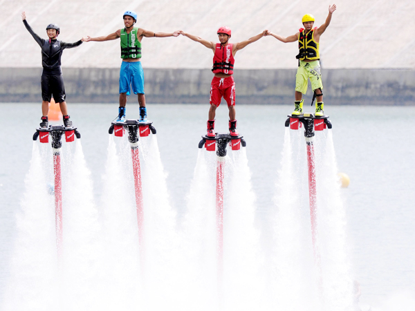 2013年中美澳藝術(shù)滑水對(duì)抗賽分站賽精彩瞬間