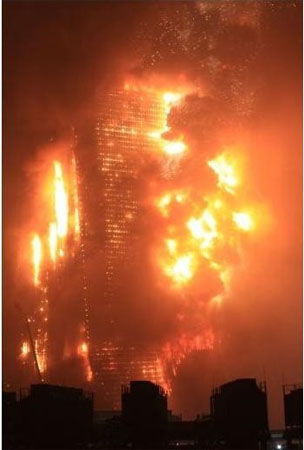 央視大火案內(nèi)情披露 35萬煙花拿10萬回扣