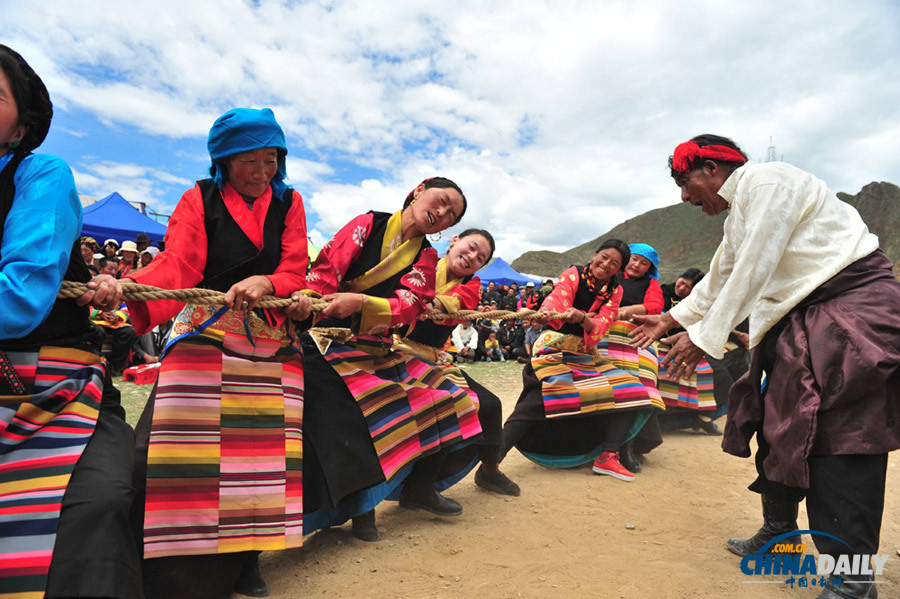 西藏農(nóng)村最熱鬧的節(jié)日之一——望果節(jié)