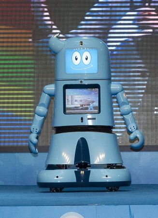 海寶機(jī)器人：儂好，阿拉叫海寶