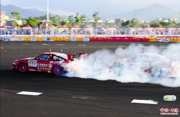 中國汽車飄移錦標(biāo)賽昨日決賽