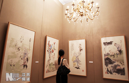 范曾畫展揭開巴黎江蘇文化年南通文化節(jié)帷幕