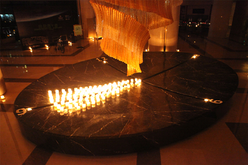 “2013地球一小時(shí)”活動(dòng)在南京世茂濱江希爾頓舉行