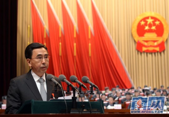 黃龍云當(dāng)選廣東人大主任 朱小丹當(dāng)選廣東省省長