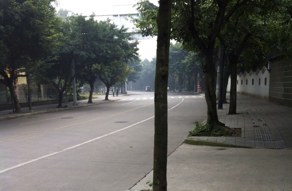 卡梅倫訪問成都(組圖)