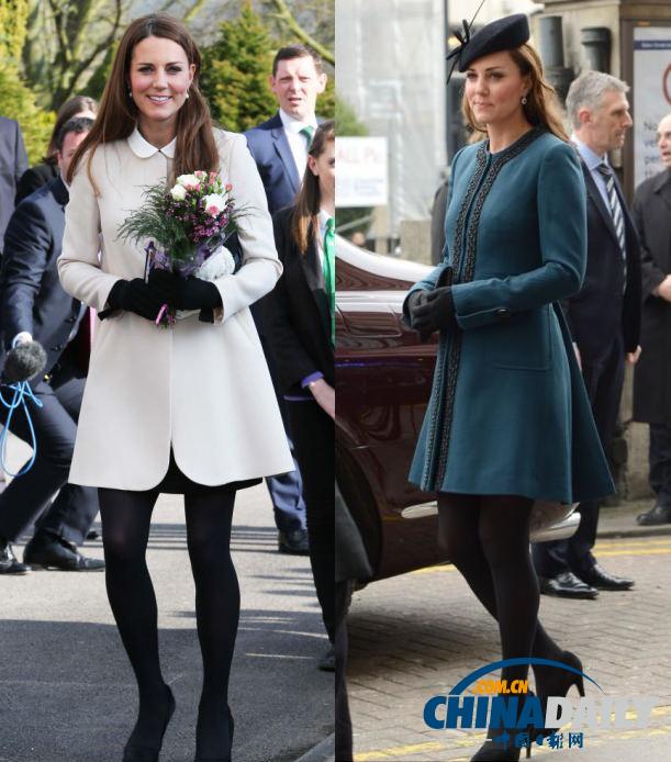 凱特王妃臨盆在即 準媽媽孕期穿衣經(jīng)大盤點(組圖)