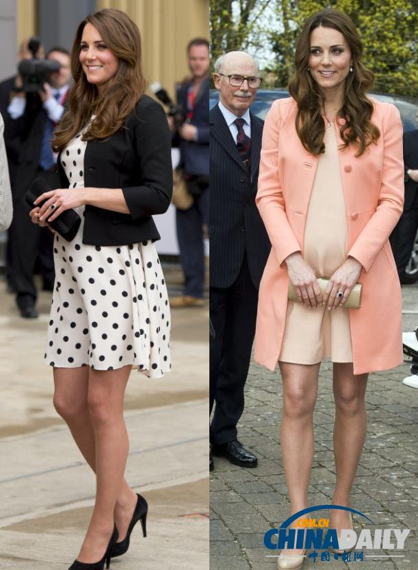 凱特王妃臨盆在即 準(zhǔn)媽媽孕期穿衣經(jīng)大盤點(diǎn)(組圖)