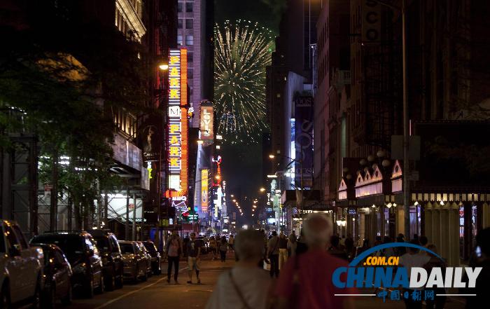 游行狂歡煙花！美國各地國慶活動(dòng)集錦（組圖）
