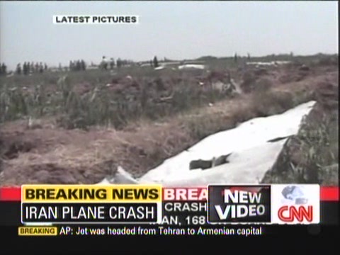 伊朗載有168人客機(jī)墜毀(圖)