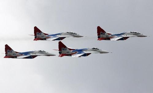 俄羅斯第九屆國(guó)際航空航天展覽會(huì)（組圖）