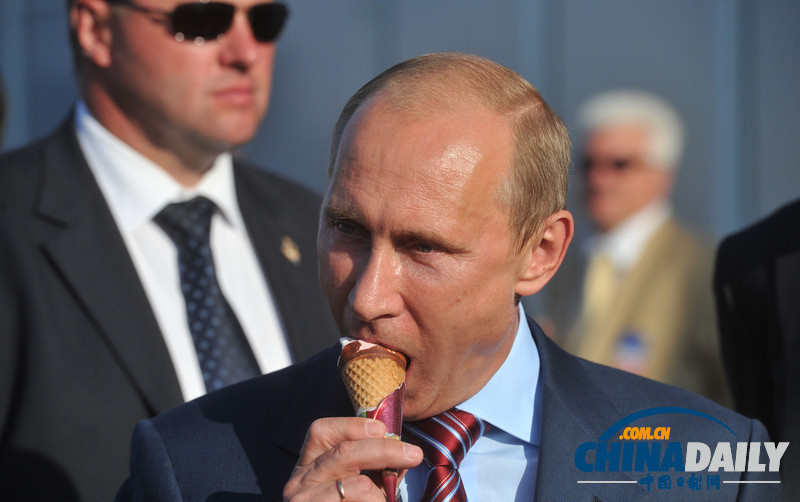 炎炎夏日 各國政要難抵冰淇淋誘惑(高清組圖)