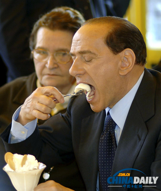 炎炎夏日 各國政要難抵冰淇淋誘惑(高清組圖)