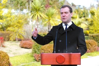 梅德韋杰夫稱(chēng)烏現(xiàn)政權(quán)合法性存疑(圖)