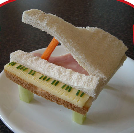 如何做飯孩子才愛吃？英一父親創(chuàng)異型三明治成名人