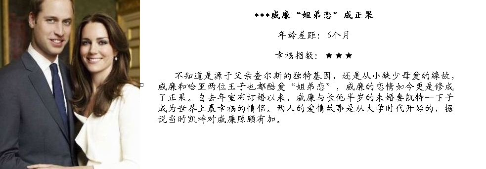 姐弟鴛鴦何其多！盤點(diǎn)國(guó)際政壇中的“大小戀”