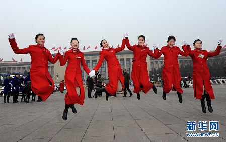 兩會(huì)因她們而美麗！