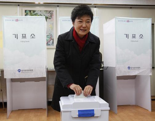 忙碌而豐富 圖說韓國總統(tǒng)大選精彩點滴