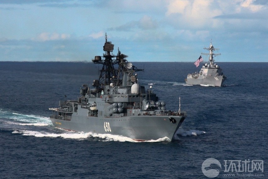 高清：實拍俄羅斯海軍各型艦艇大洋巡航