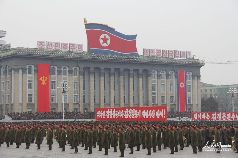 朝鮮舉行10萬(wàn)人軍民大會(huì)慶祝第三次地下核試驗(yàn)成功