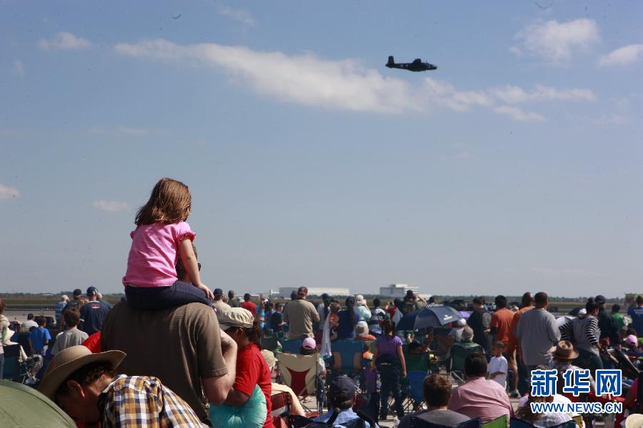 休斯敦航空展開展 美國(guó)空軍“雷鳥”缺席