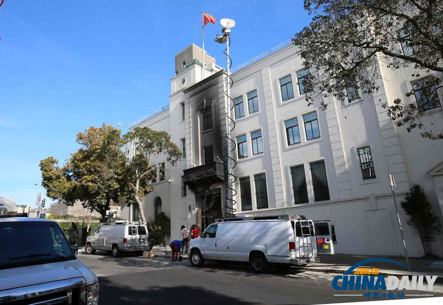 中國駐舊金山總領(lǐng)事館縱火犯為中國籍男性 持有美綠卡