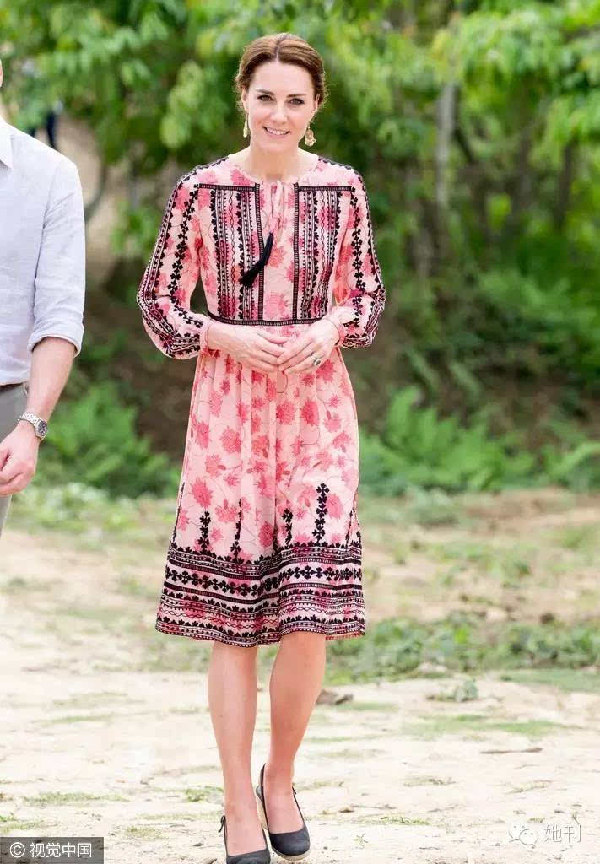 她貴比英女王，卻穿幾百塊的衣服美翻東南亞！
