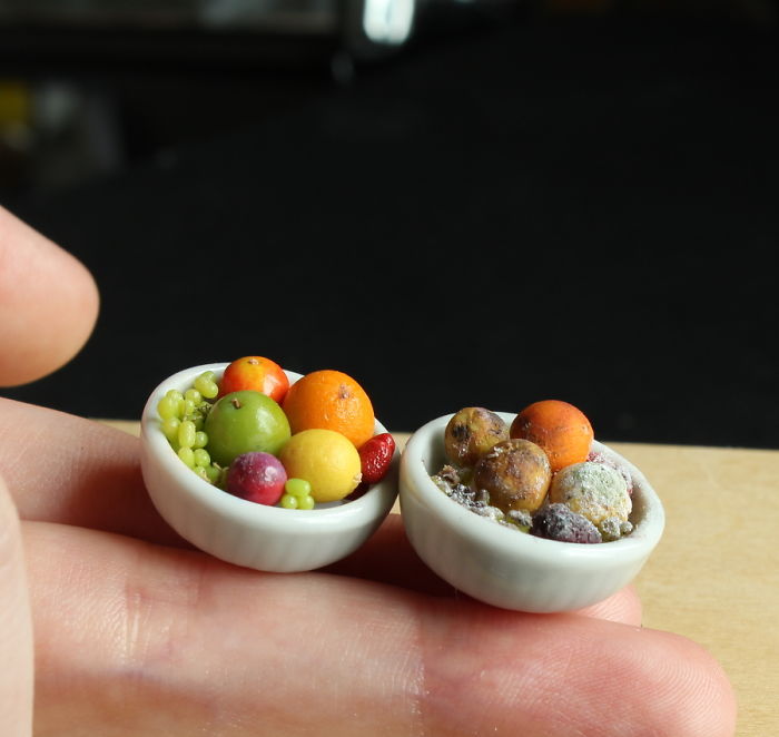 睜大你的眼：這些“美食”竟是微雕！