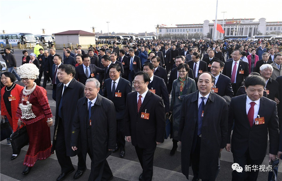 人大開幕，新華社攝影記者帶您回顧那些精彩瞬間