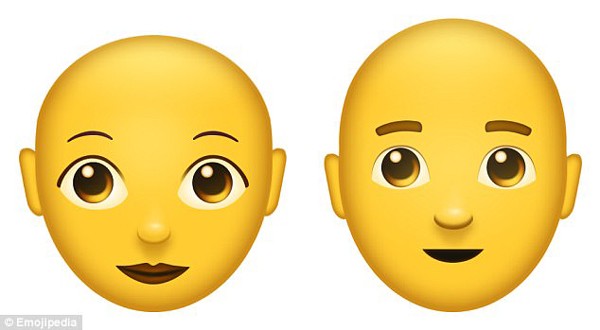 Emoji又出新表情了！光頭和紅發(fā)人士也將擁有專屬表情