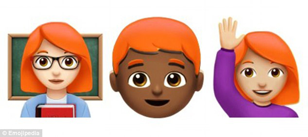 Emoji又出新表情了！光頭和紅發(fā)人士也將擁有專屬表情
