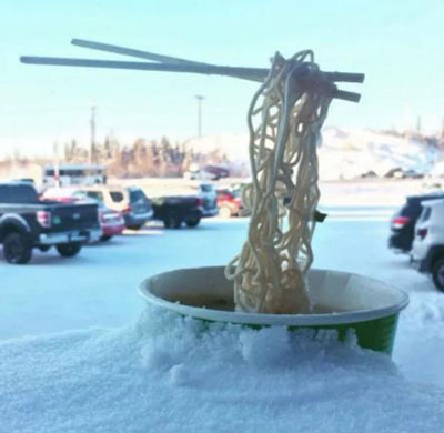 北半球的大雪，你來(lái)得太猛烈
