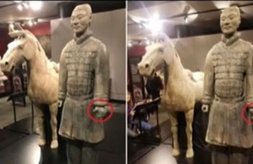 兵馬俑美國展出被盜走拇指！博物館里辦派對安保漏洞引爭議