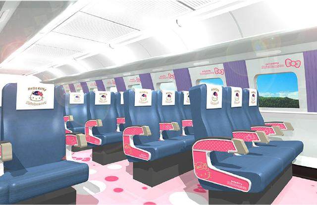 少女心爆棚！日本Hello Kitty主題新干線粉嫩出發(fā)