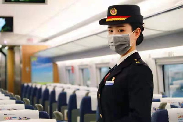 Jilin rail stewardess becomes unlikely video star