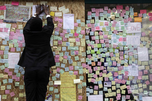 Peckham's peace wall