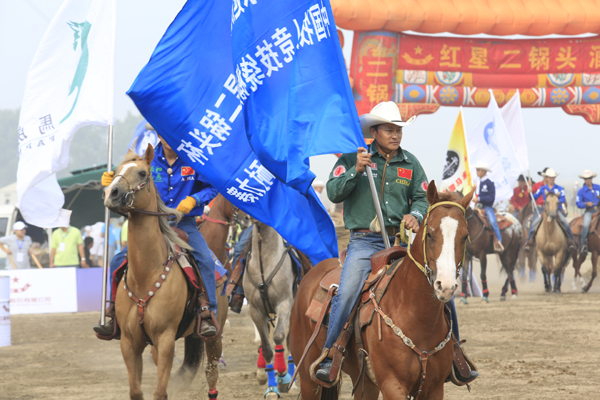 2012首站馬術(shù)繞桶巡回賽在康西草原精彩開(kāi)賽